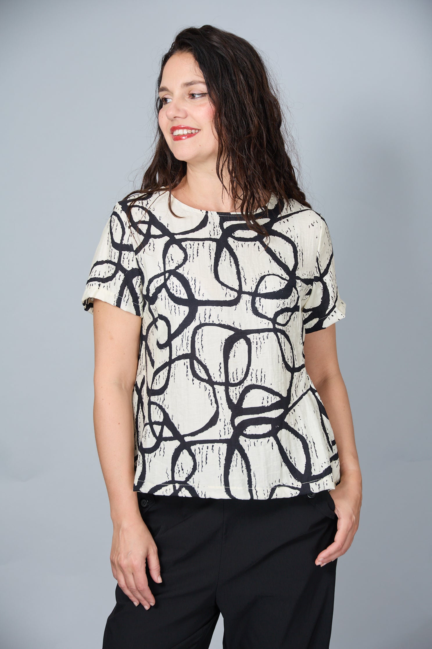 Blusa Visone Mantequilla
