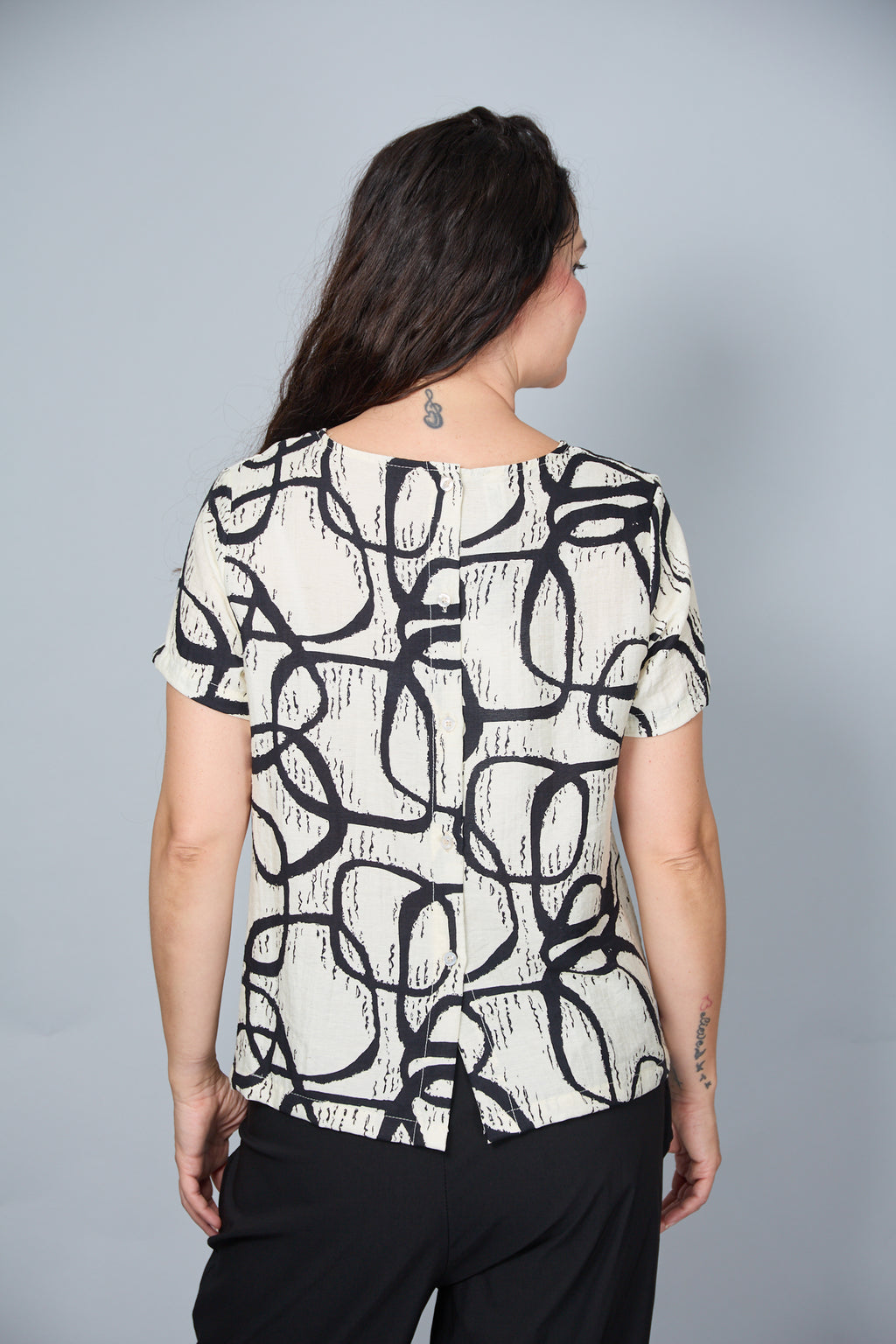 Blusa Visone Mantequilla