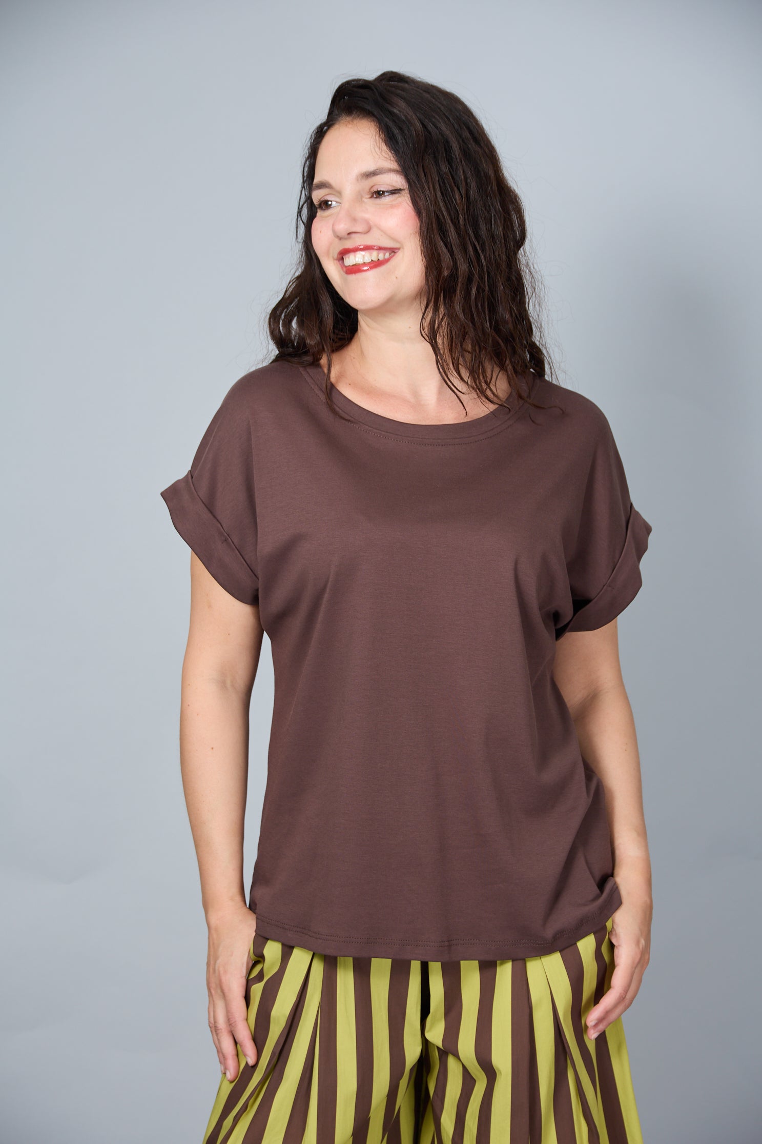 Camiseta Fatin Marrón