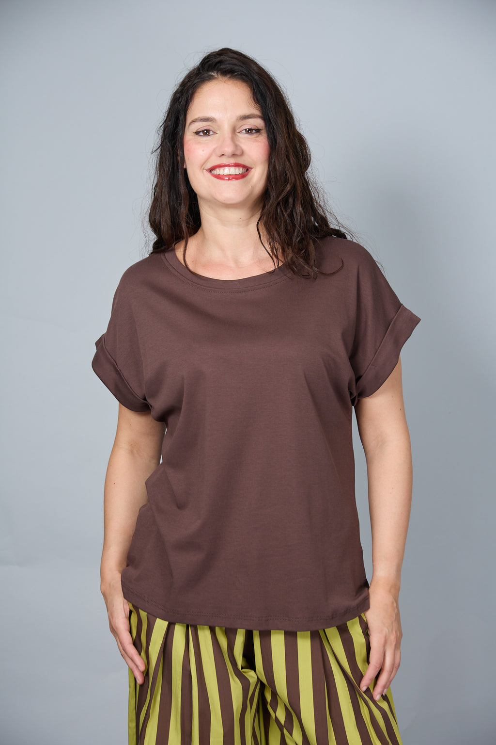 Camiseta Fatin Marrón