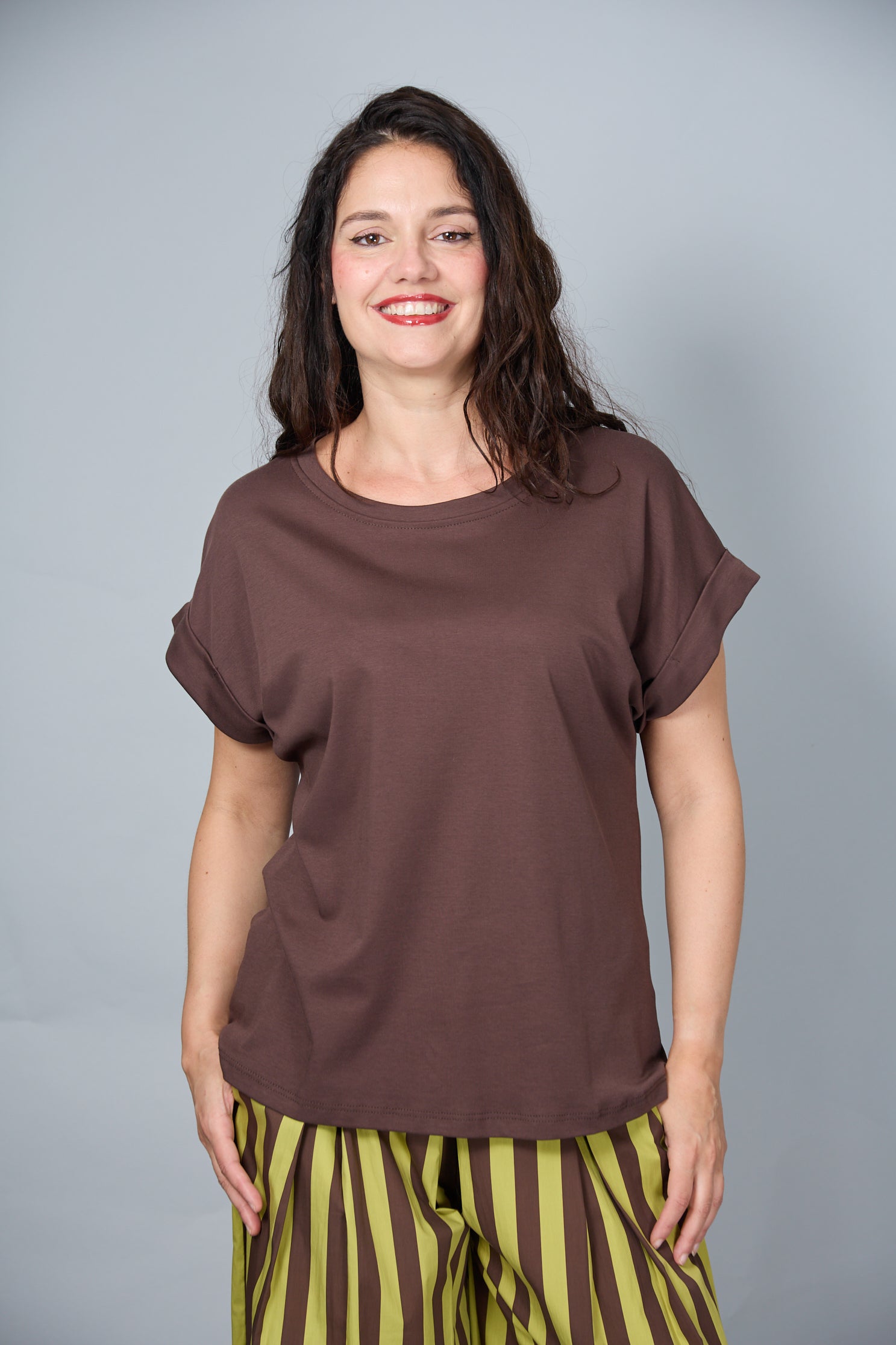 Camiseta Fatin Marrón