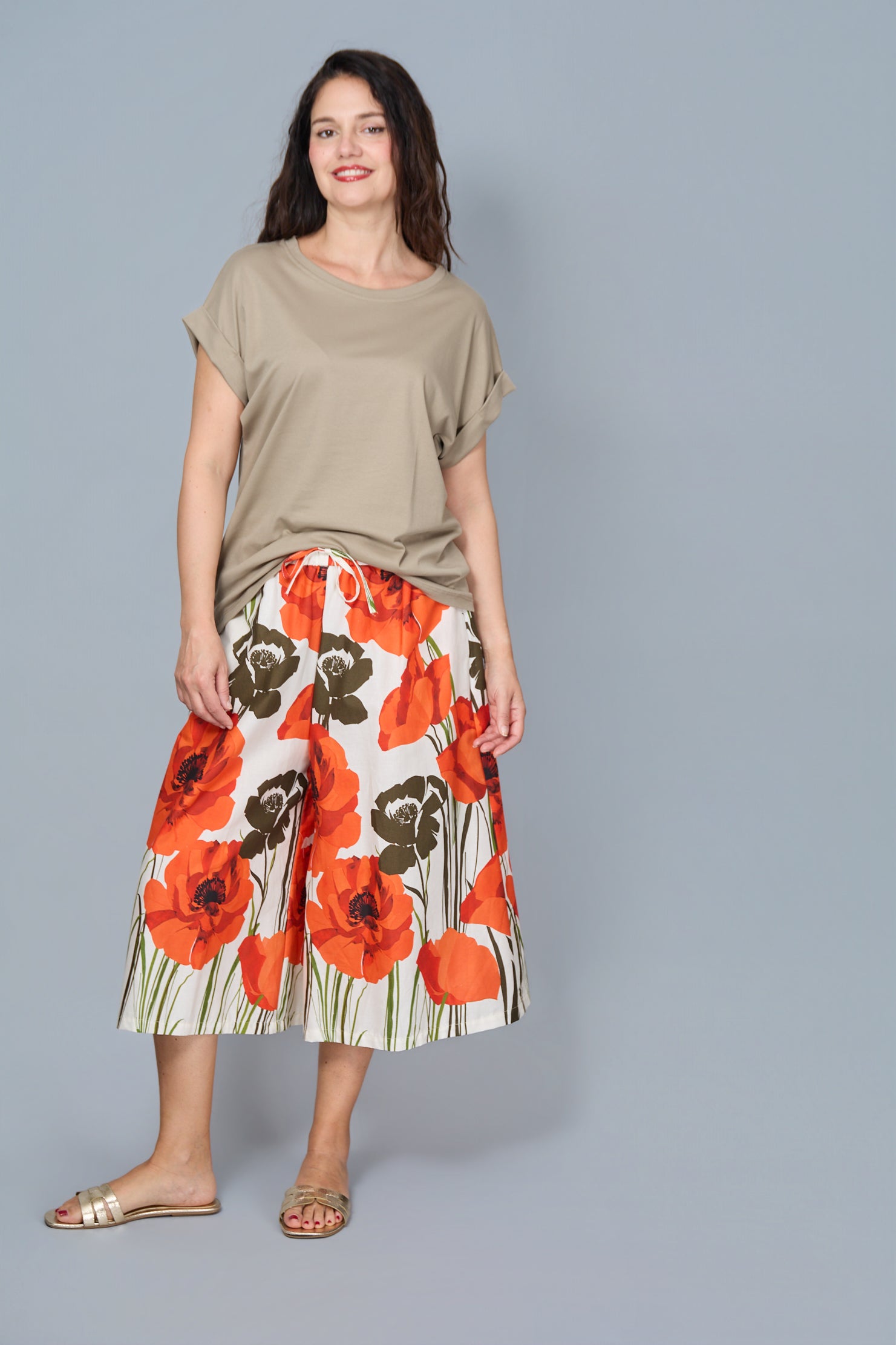 Camiseta Fatin Taupe