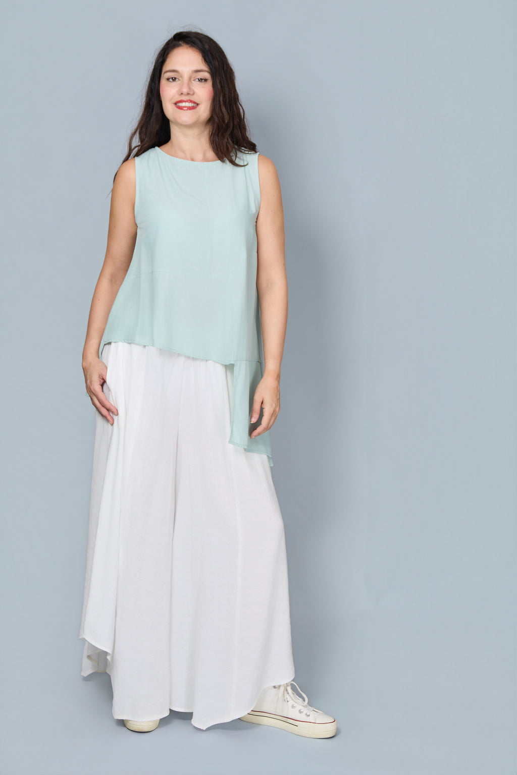 Blusa Vasto Agua Marina