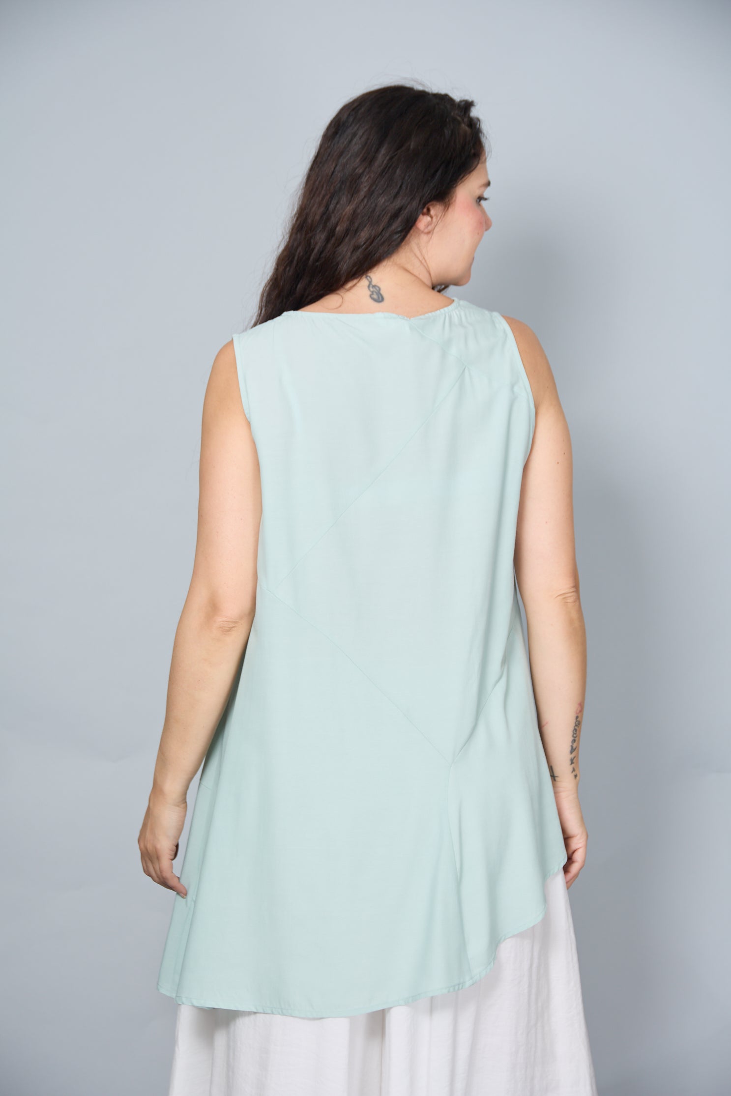 Blusa Vasto Agua Marina
