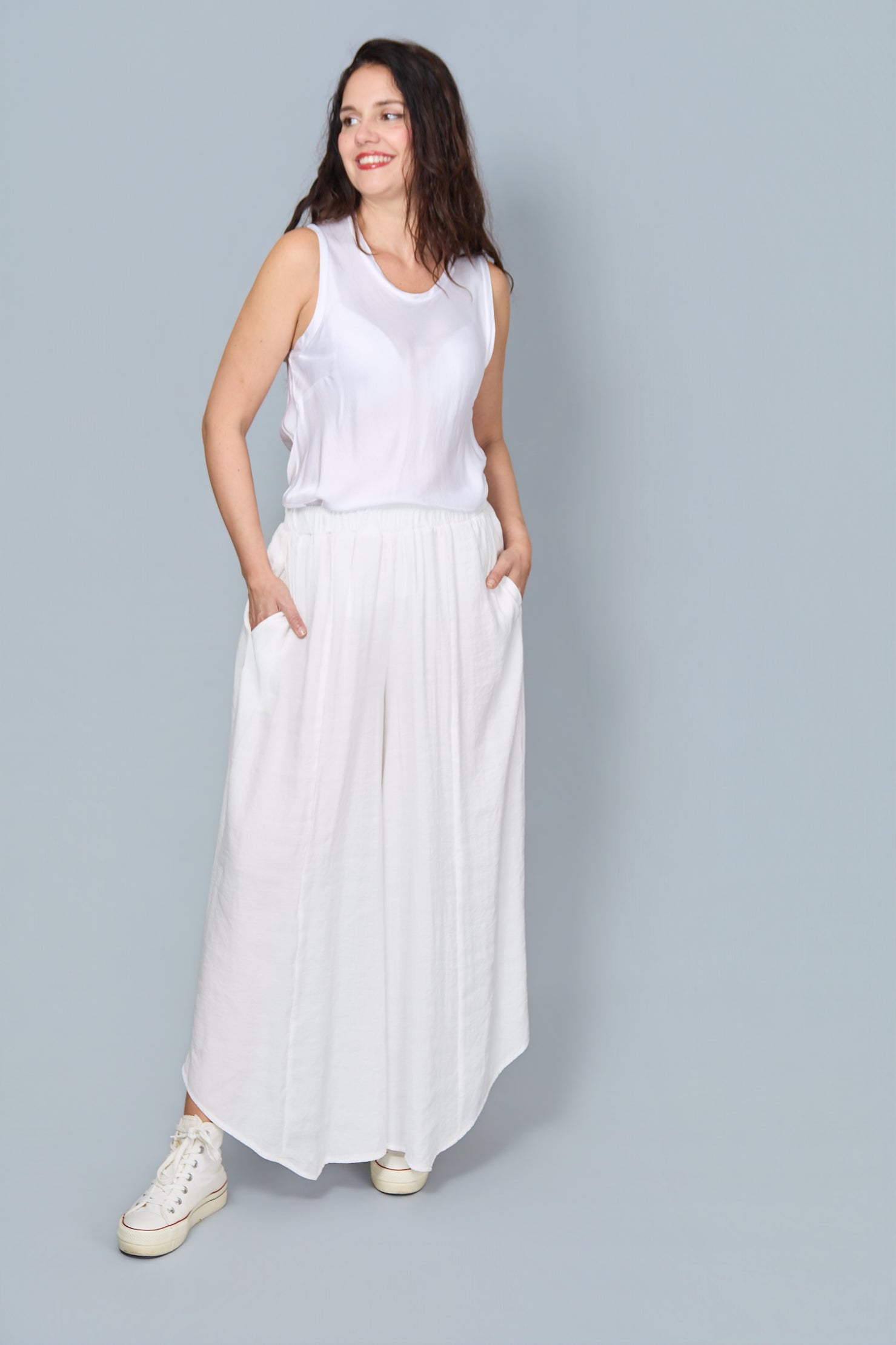 Pantalón Leona Blanco