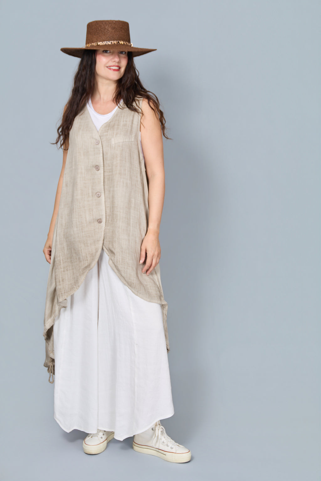 Chaleco Noa Beige
