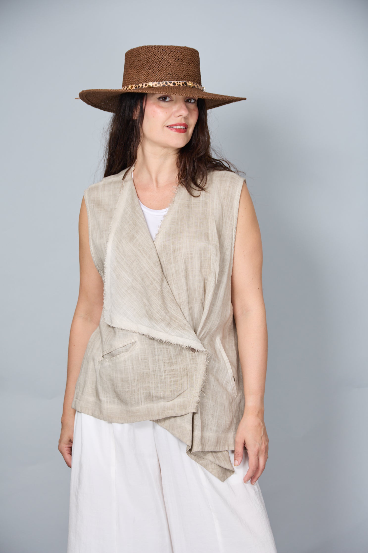Chaleco Noa Beige