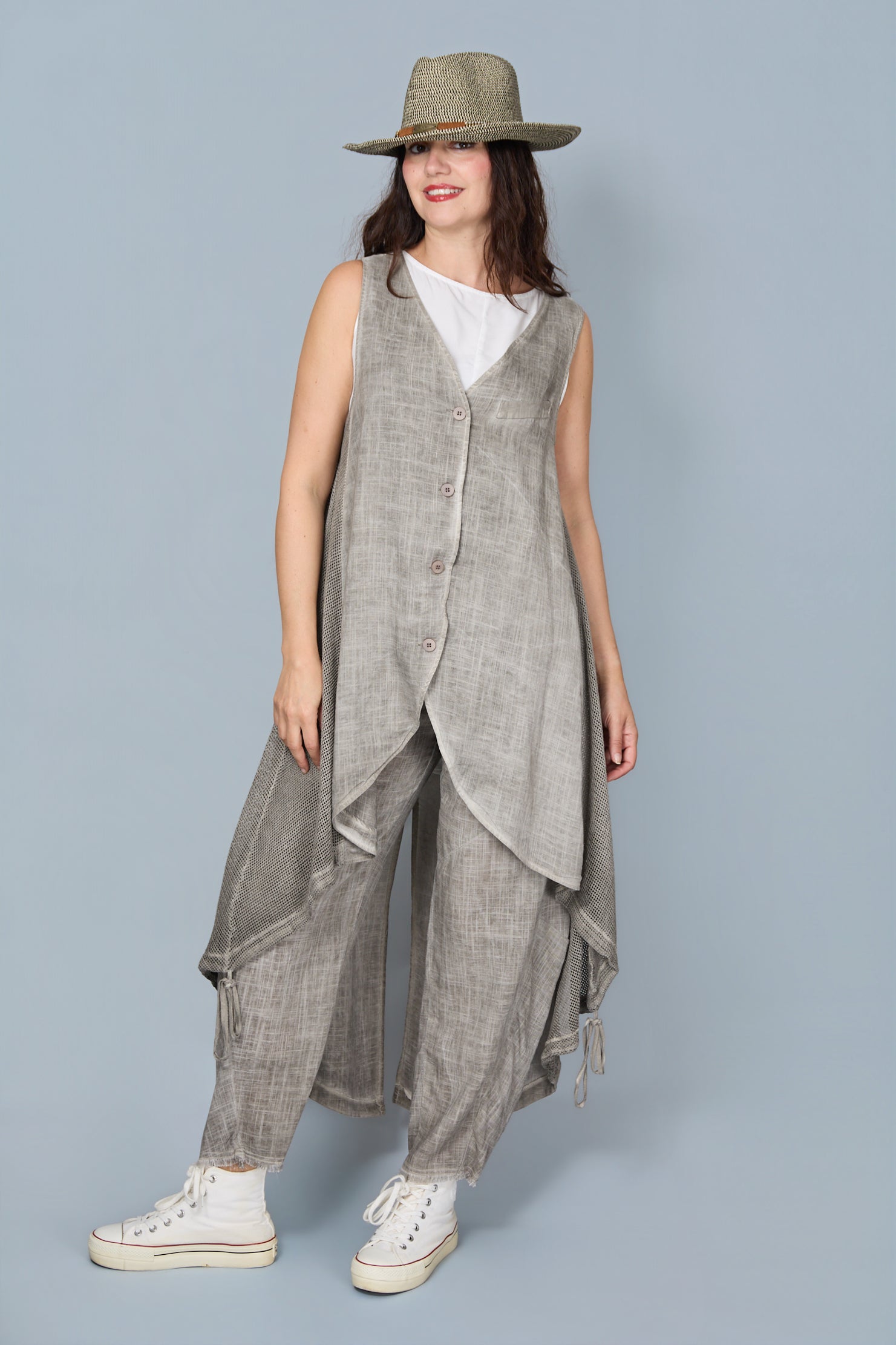 Chaleco Carla 2 Gris
