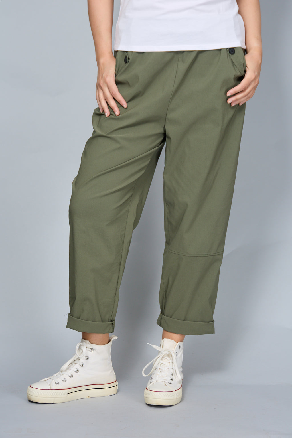 Pantalón Justine Verde Militar