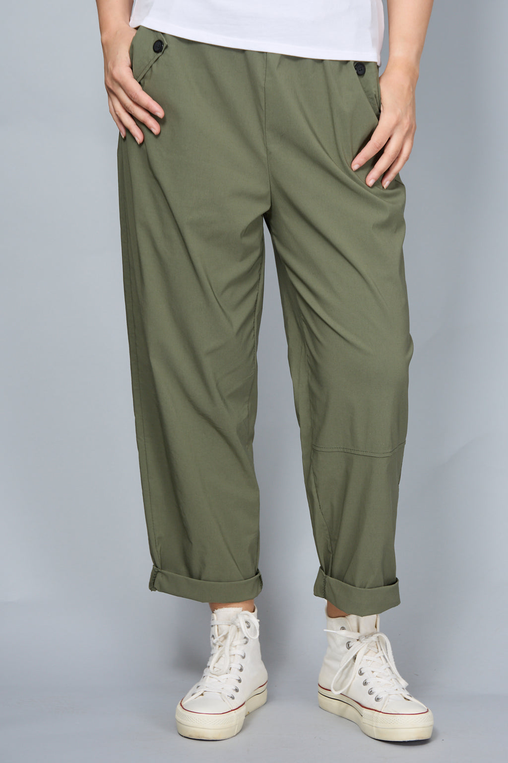 Pantalón Justine Verde Militar