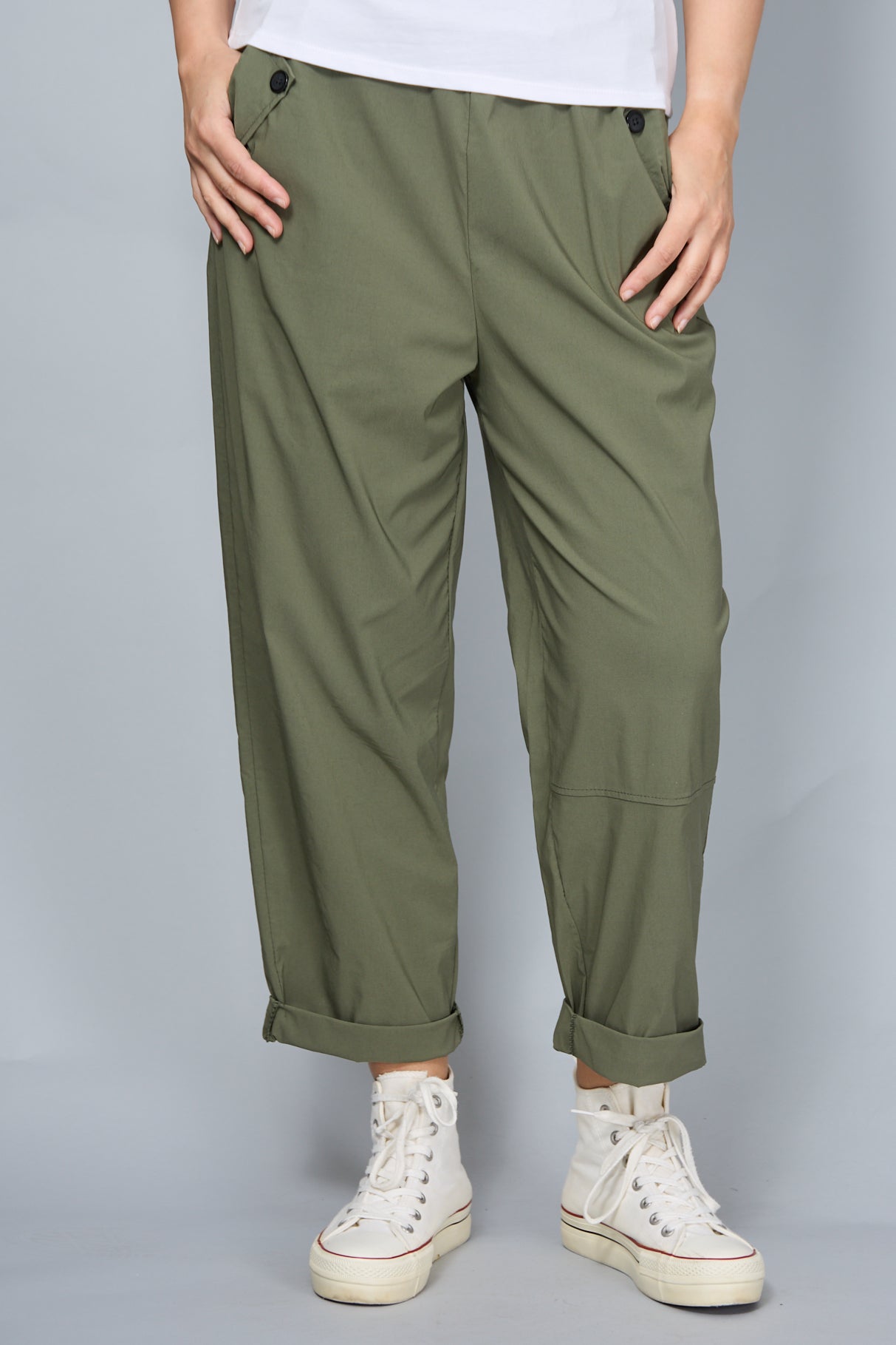 Pantalón Justine Verde Militar