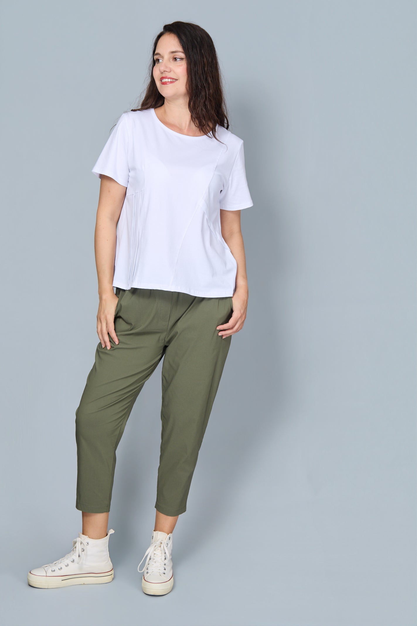 Pantalón Agata Verde Militar