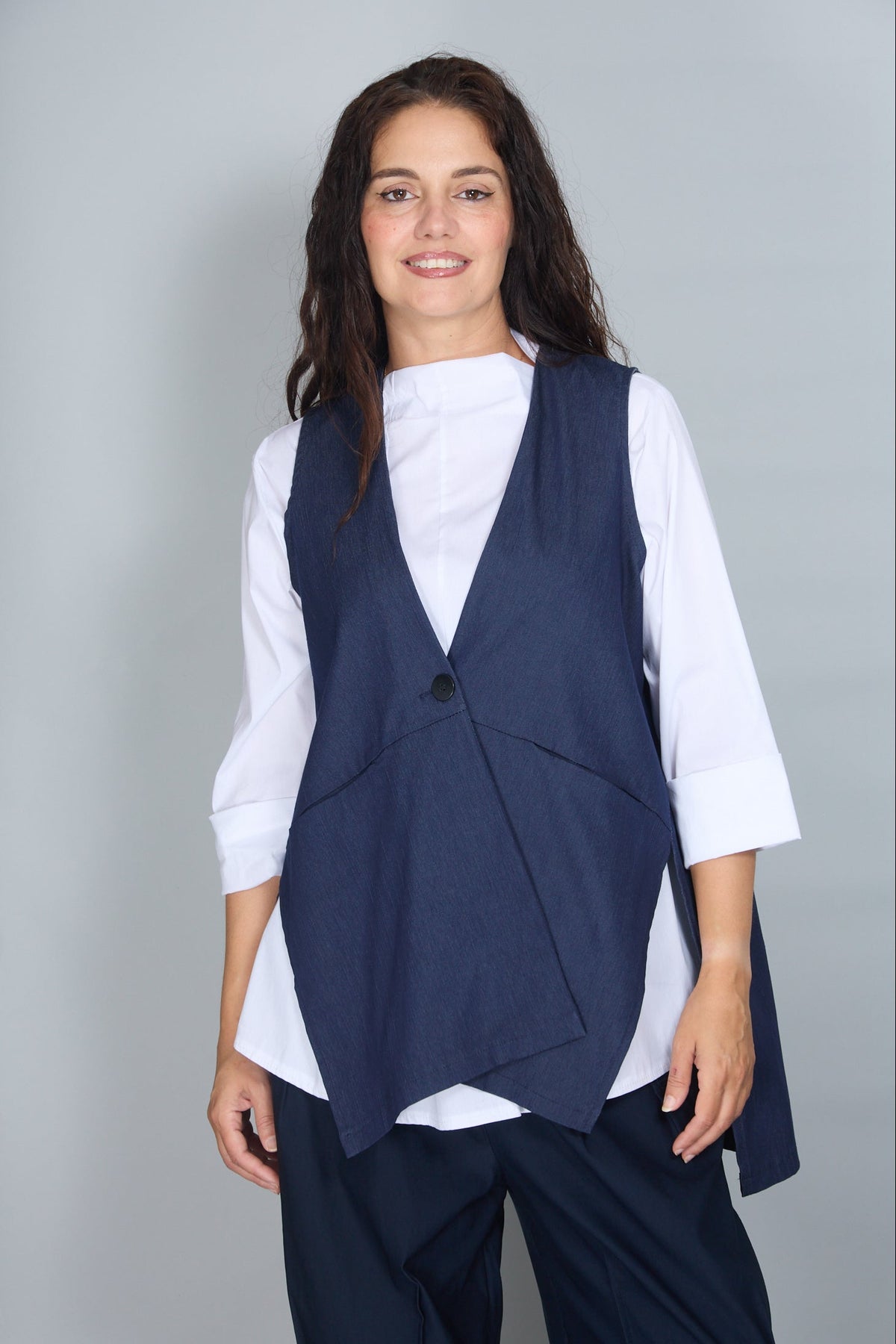 Chaleco Capri Denim