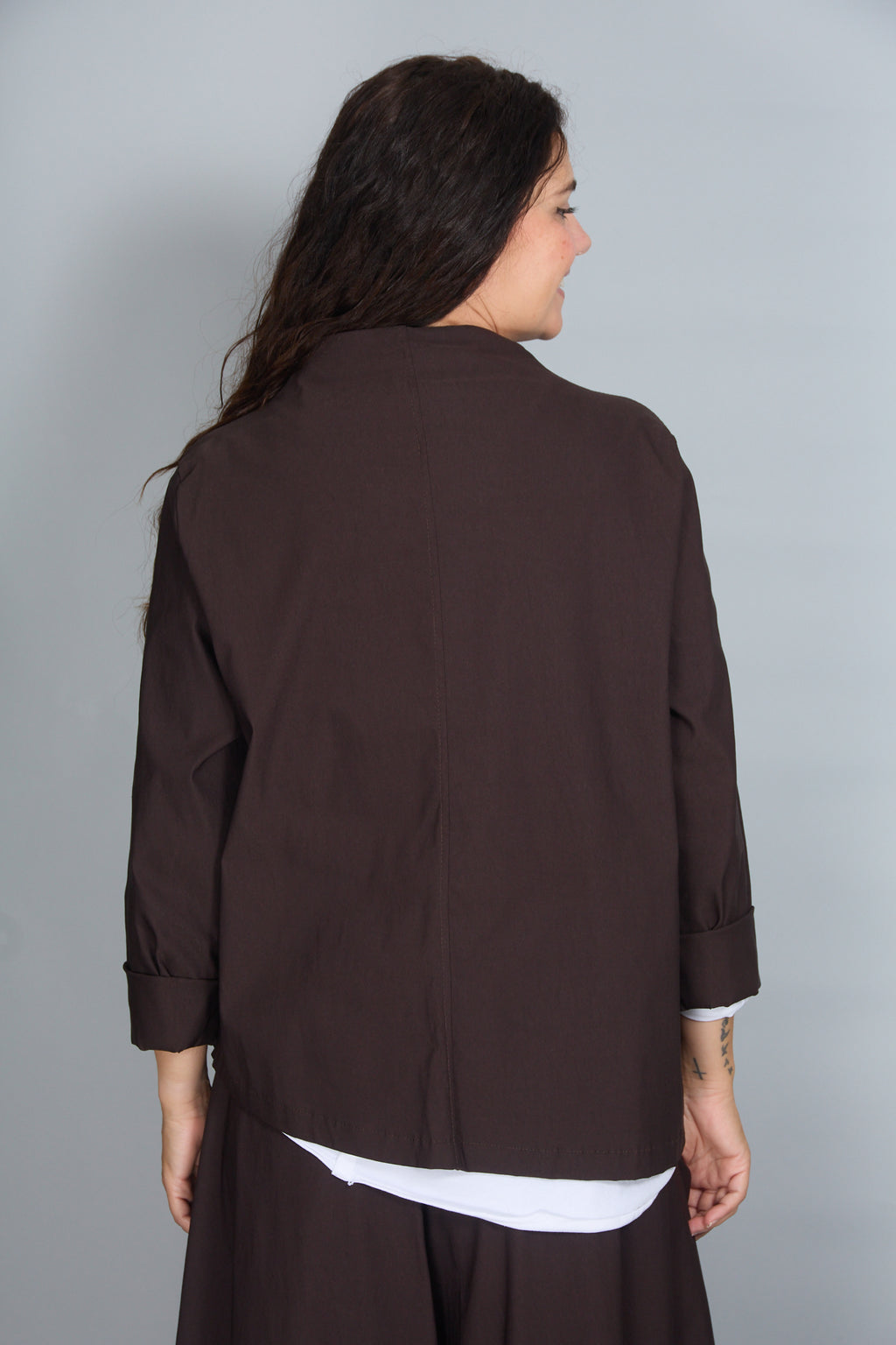 Chaqueta Palmira Marrón Oscuro