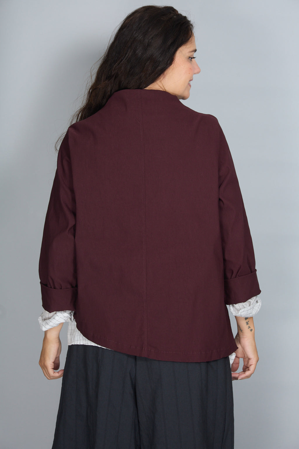 Chaqueta Palmira Vino