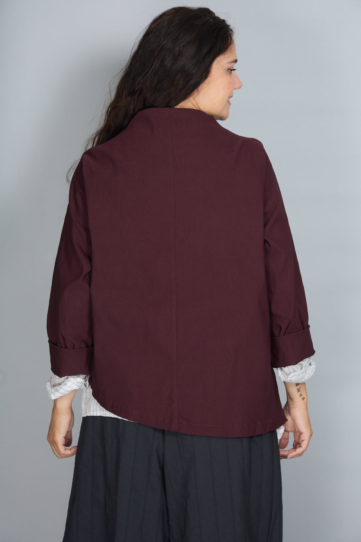 Chaqueta Palmira Vino