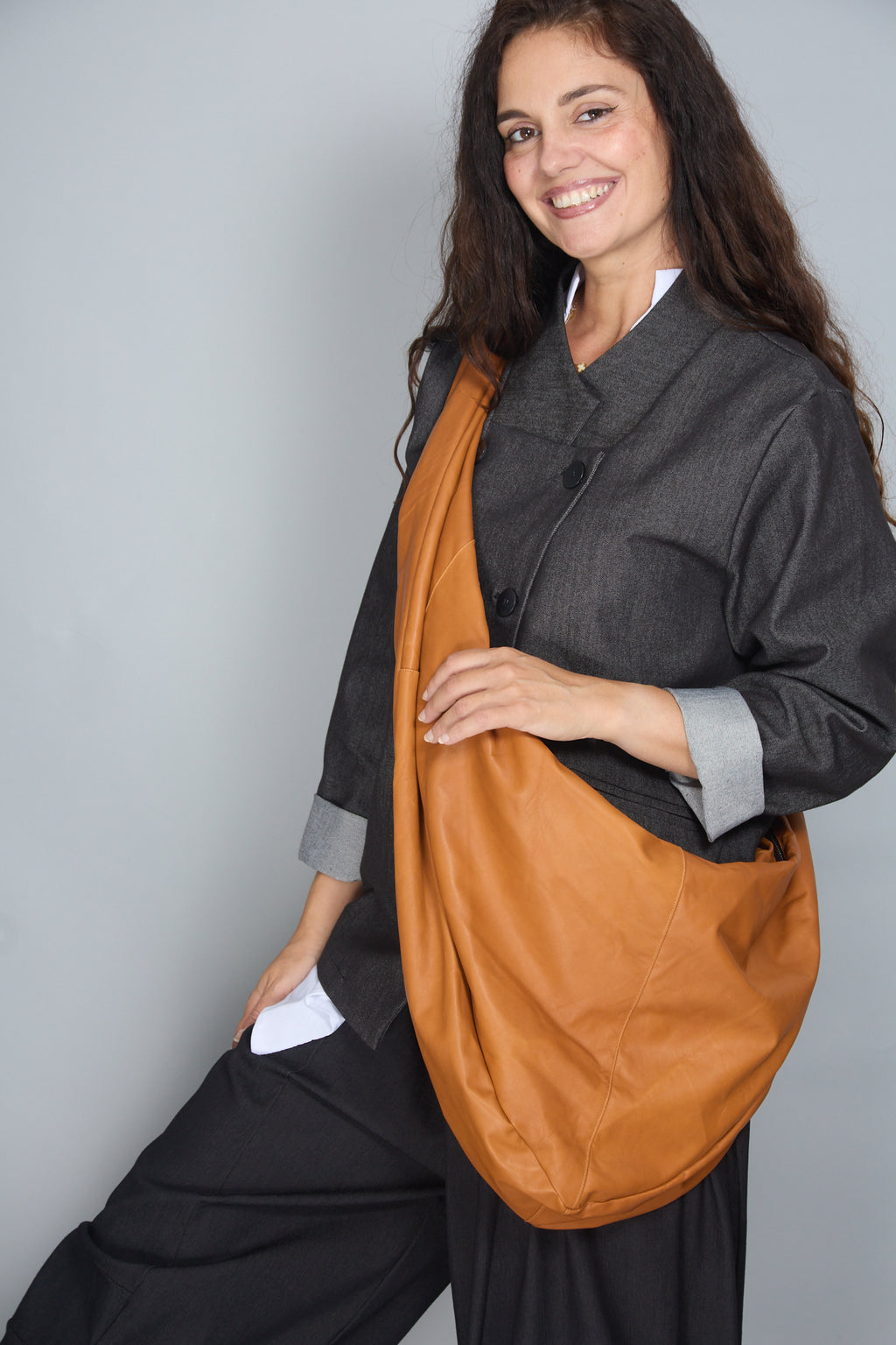 Bolso Luna Camel
