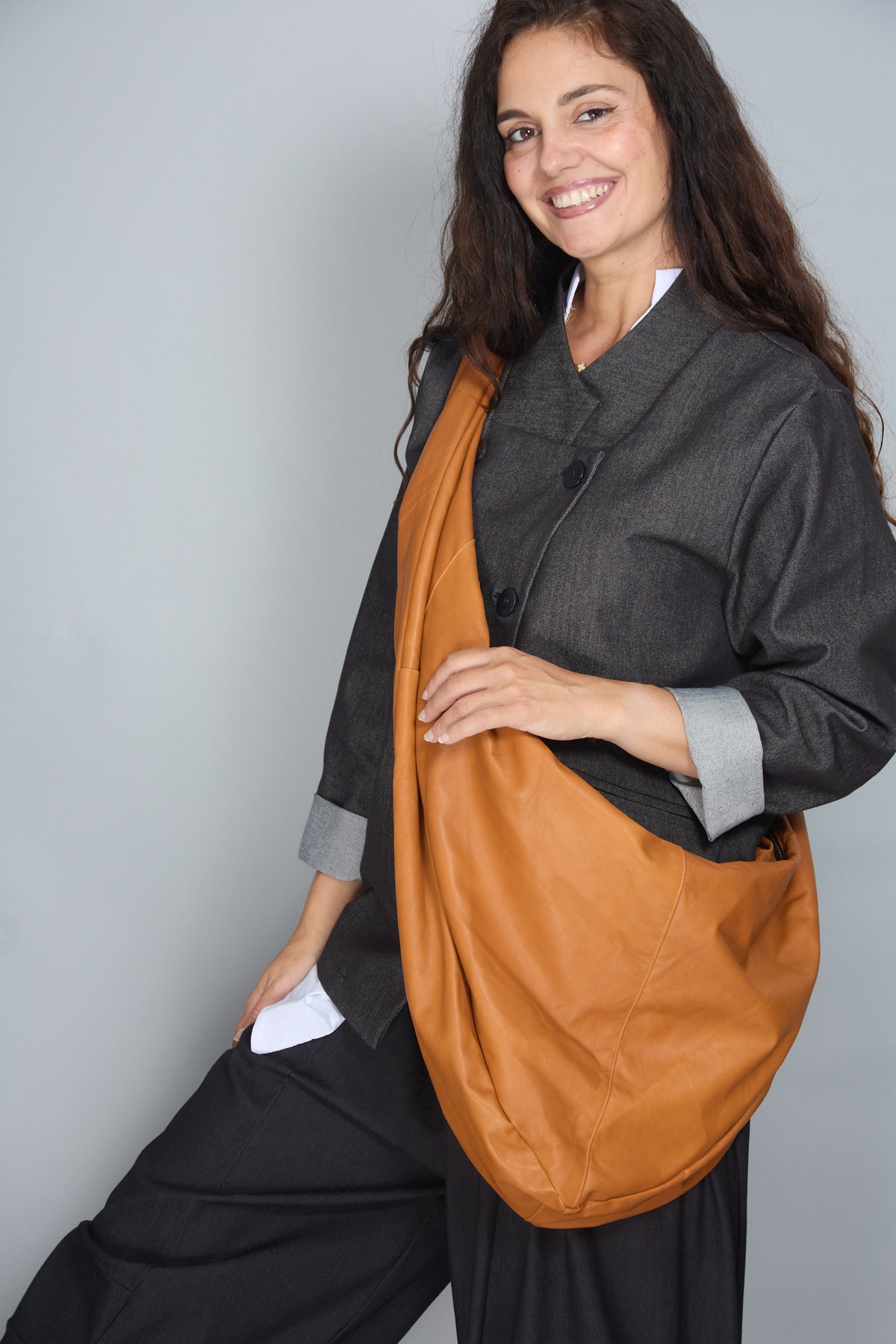 Bolso Luna Camel