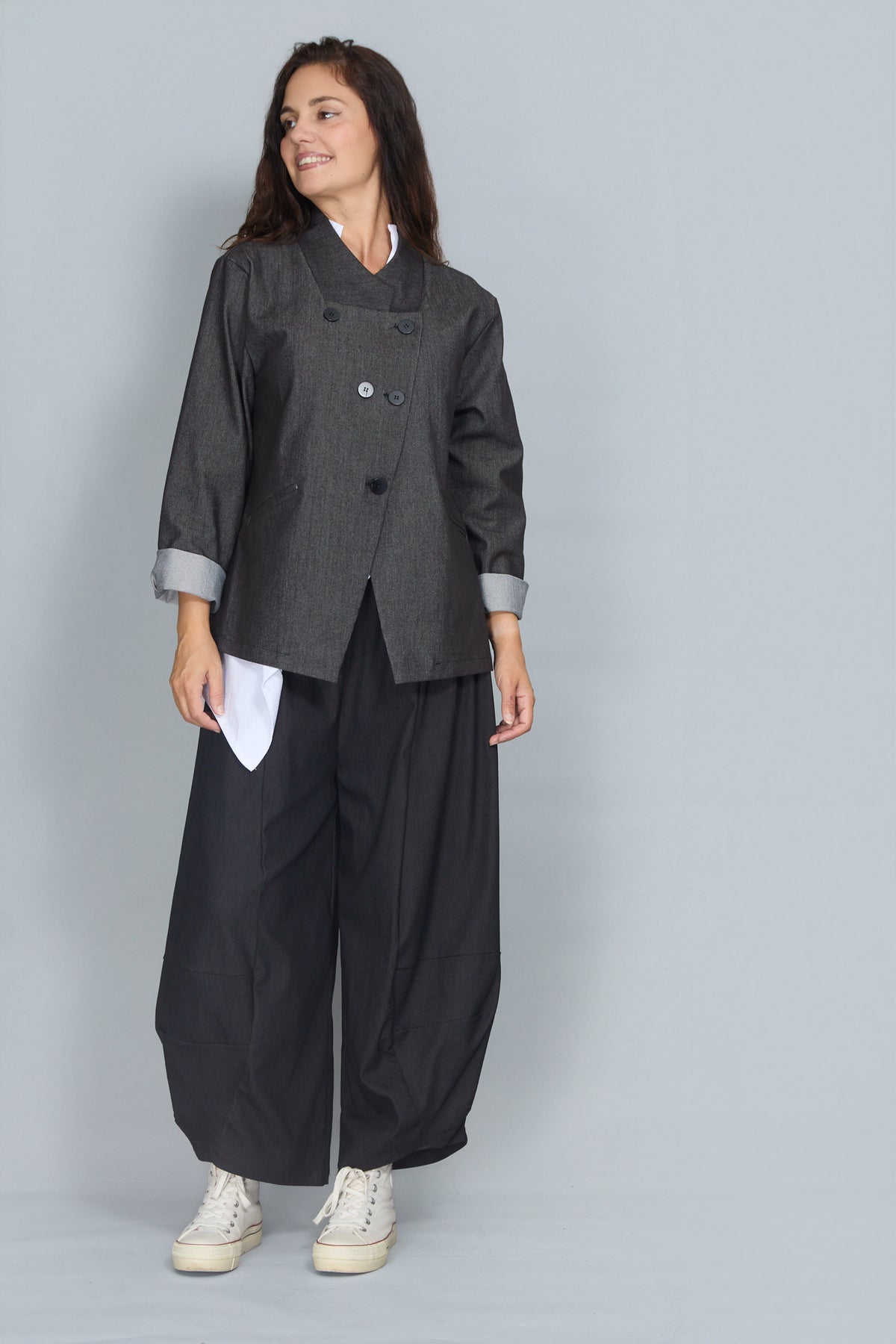 Chaqueta Paloma Denim Negro