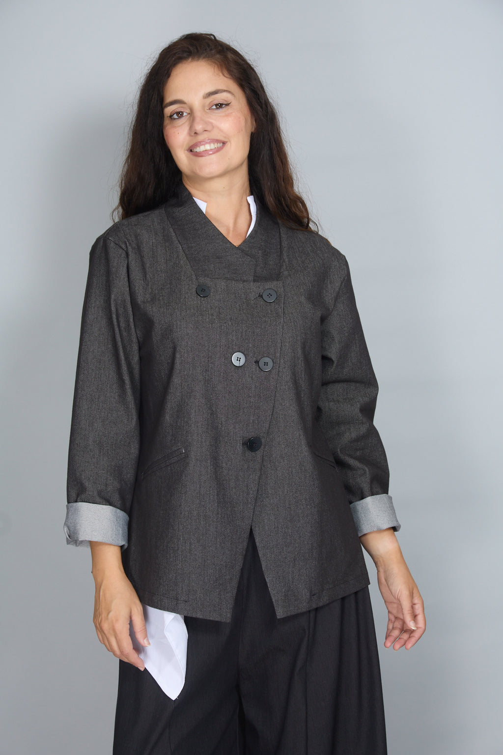Chaqueta Paloma Denim Negro