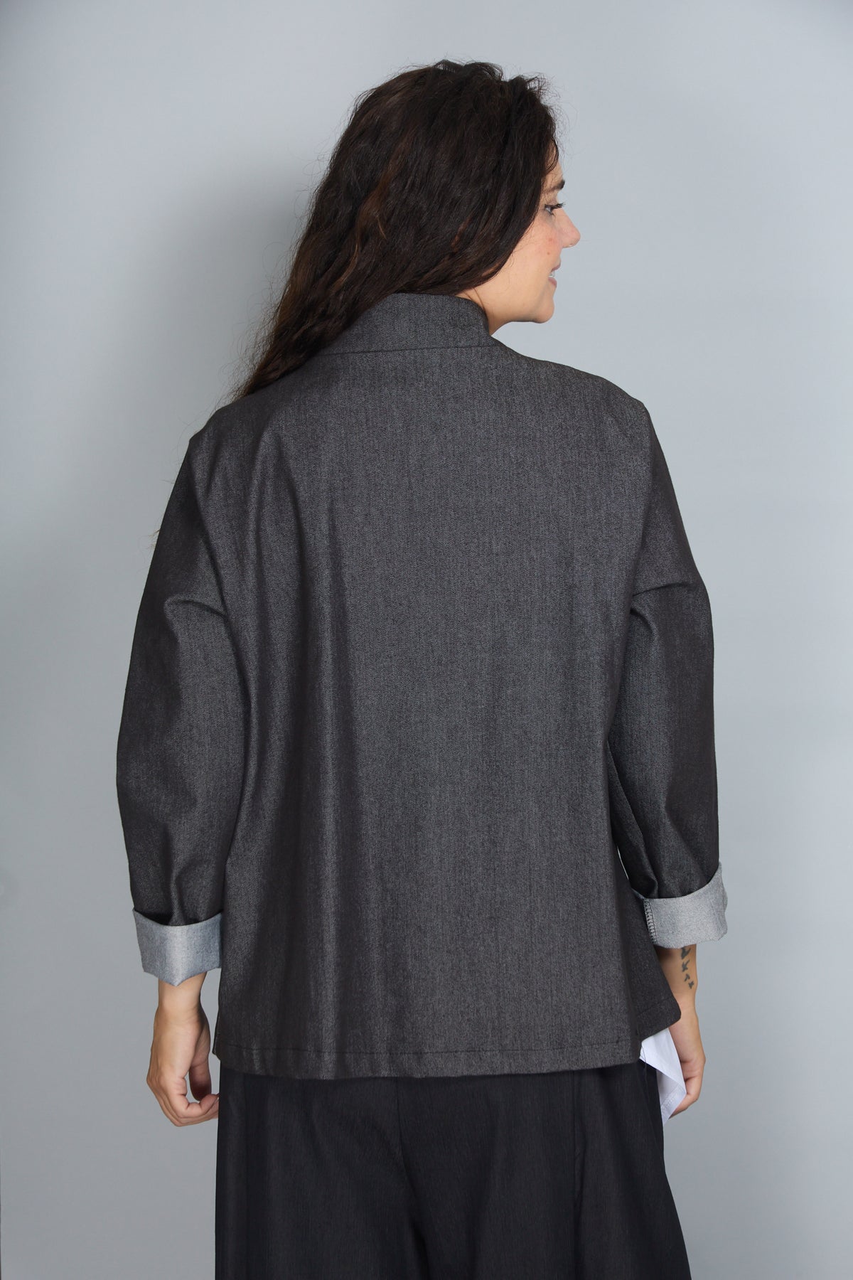 Chaqueta Paloma Denim Negro