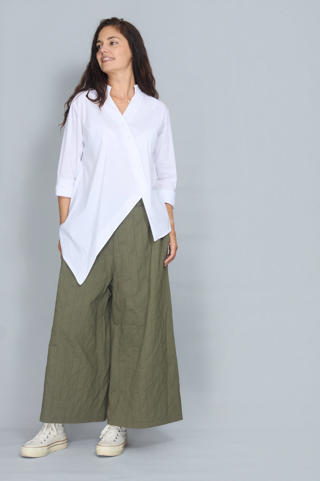Pantalón Margherita Verde Militar