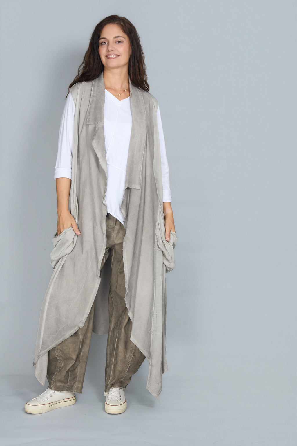Chaleco Carina Beige