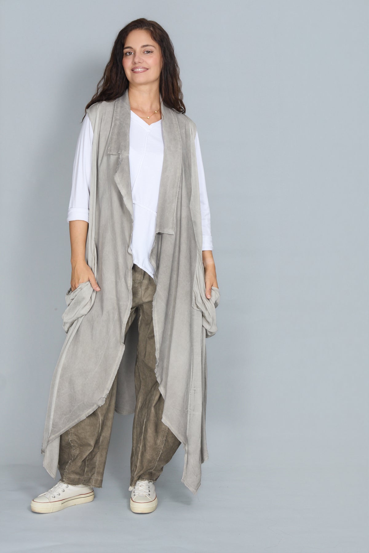 Chaleco Carina Beige