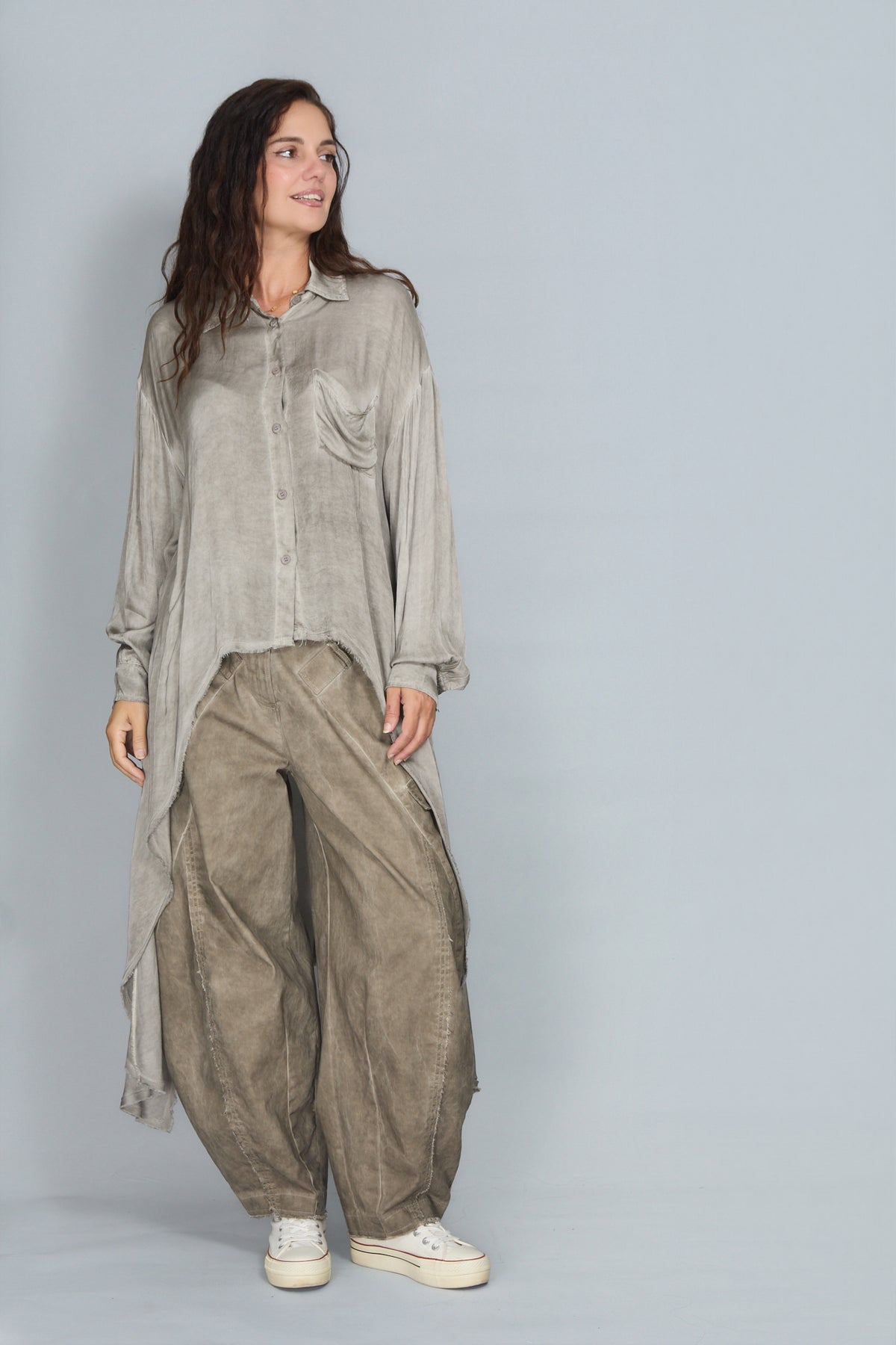 Camisa Nuria Beige