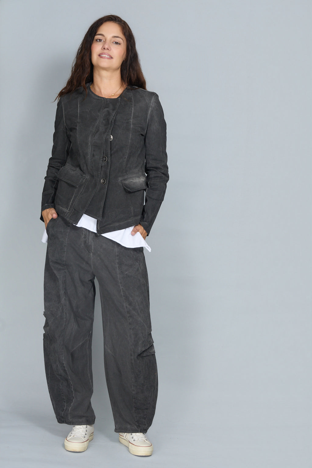 Chaqueta Paulina Gris Antracita