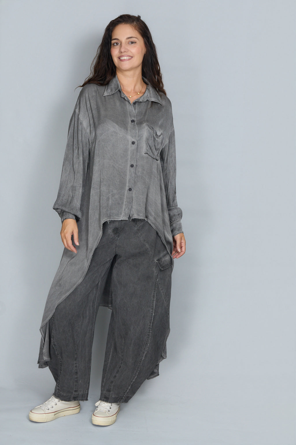 Pantalón Maddy Gris Antracita