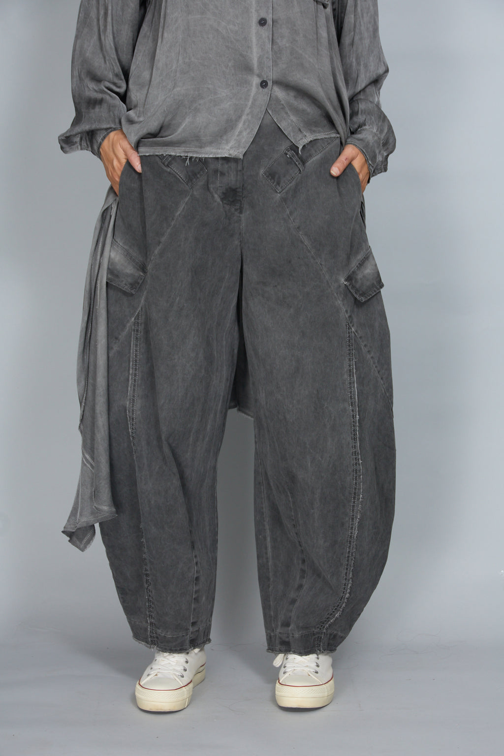 Pantalón Maddy Gris Antracita
