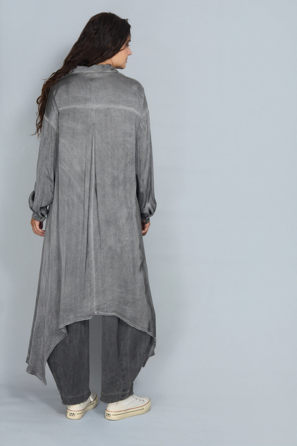 Camisa Nuria Gris Antracita