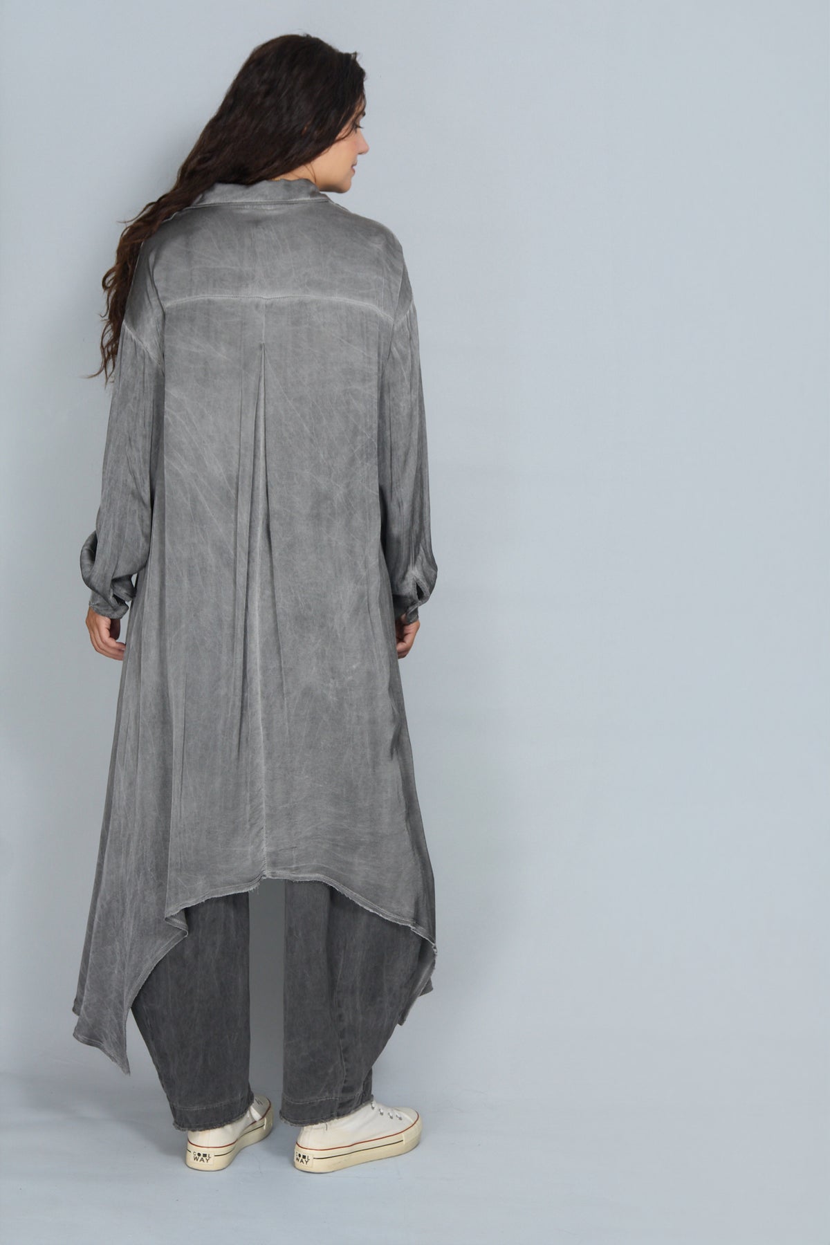 Camisa Nuria Gris Antracita