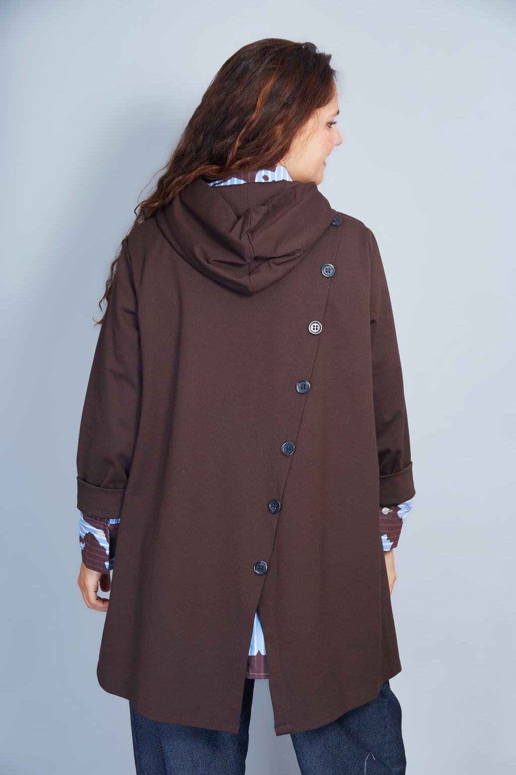 Chaqueta Modelo Arita Color Marrón