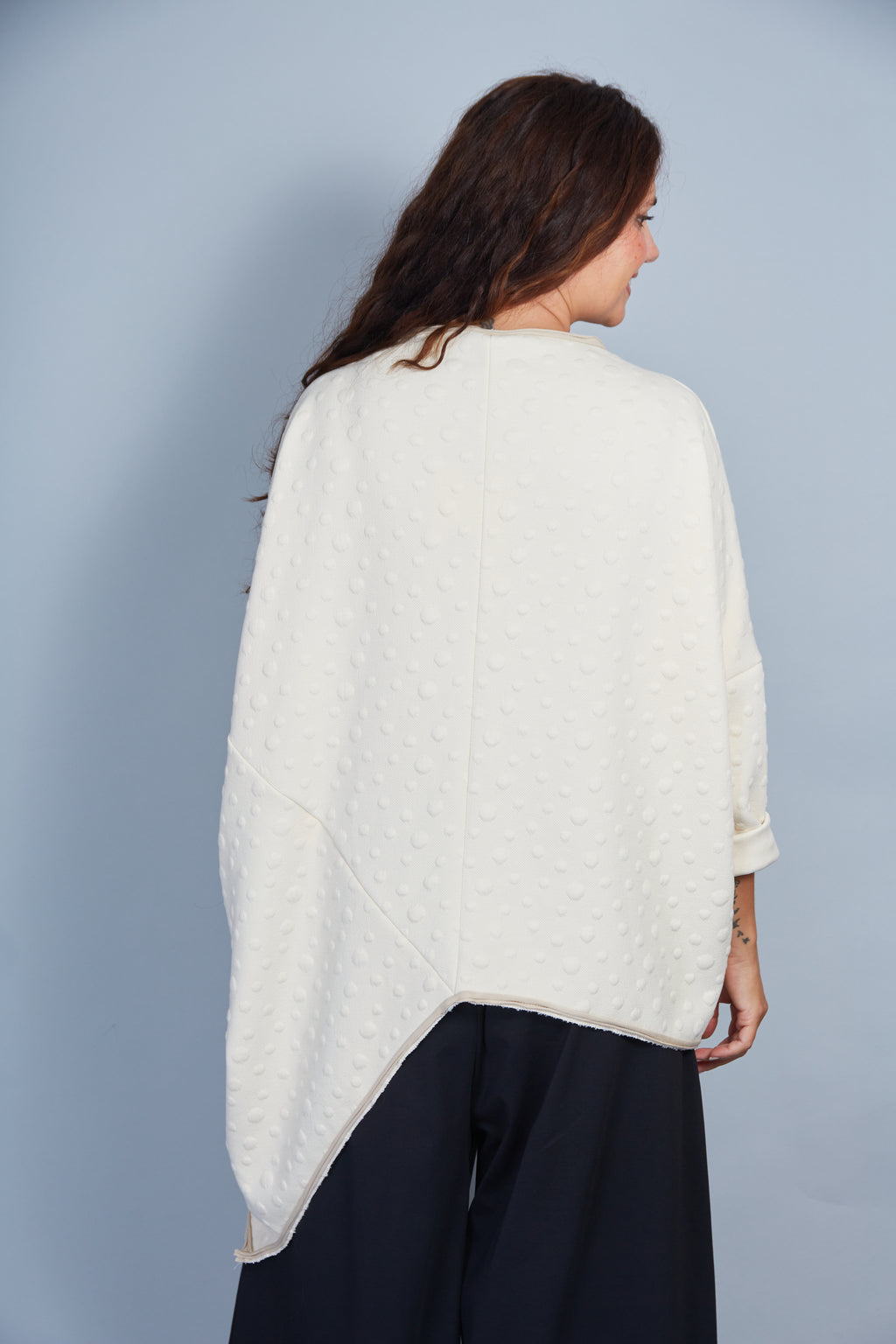 Blusa Modelo Nadia Color Blanco Roto