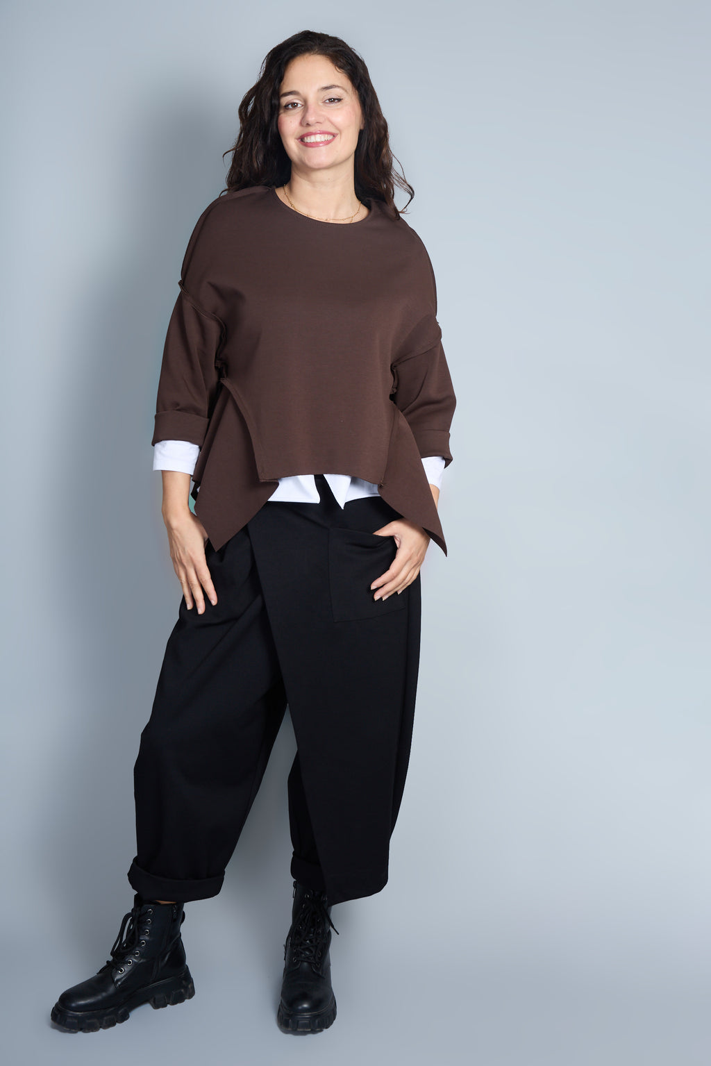 Sudadera Wanda Marrón