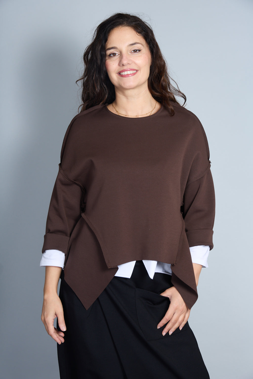 Sudadera Wanda Marrón