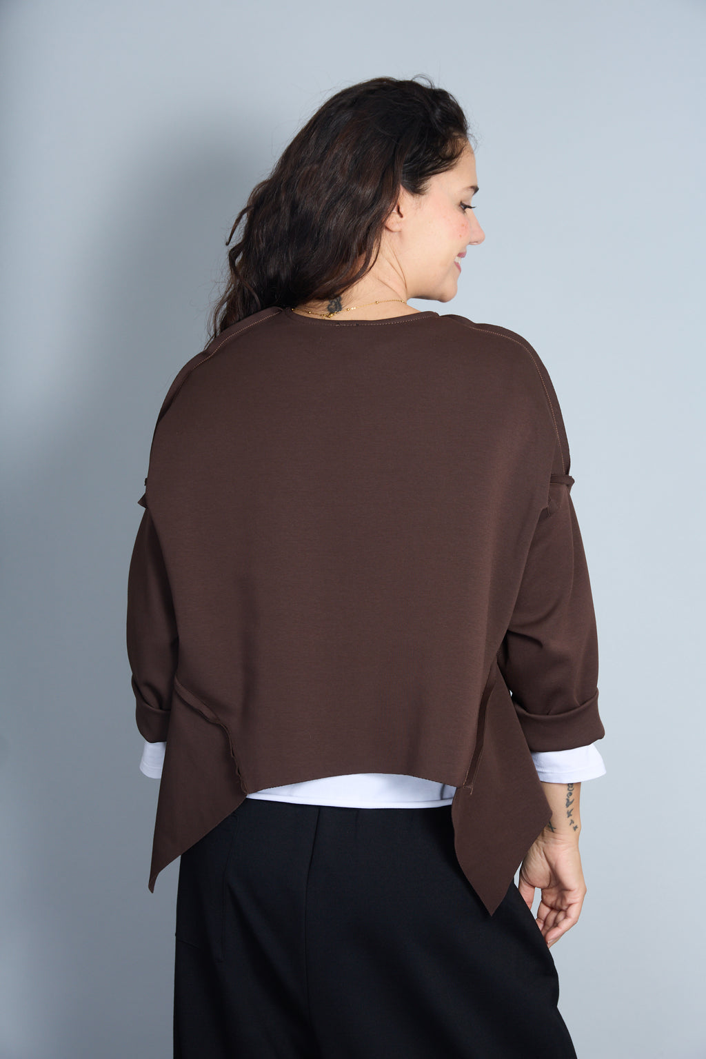 Sudadera Wanda Marrón