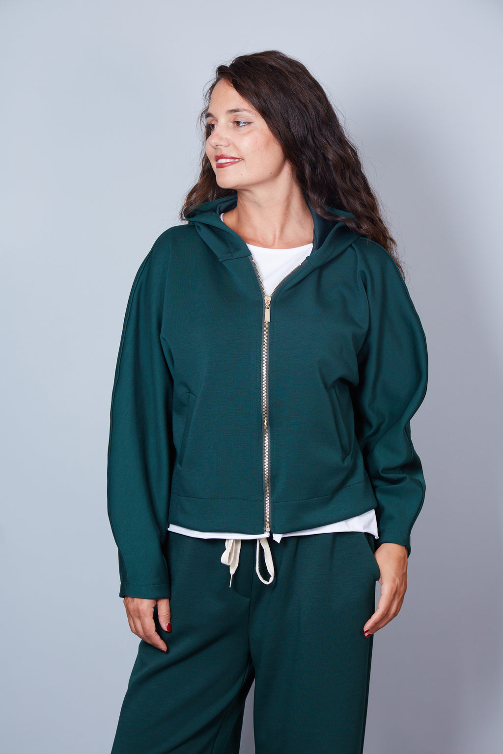 Sudadera Jonas Color Verde Botella