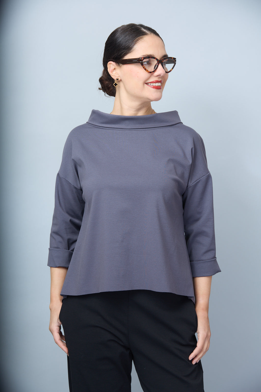 Blusa Milos Gris