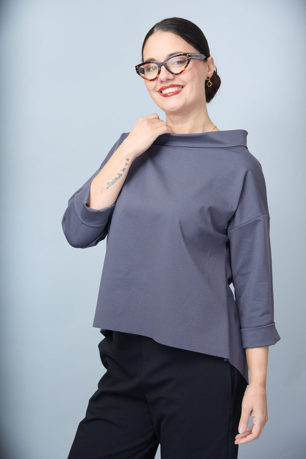 Blusa Milos Gris