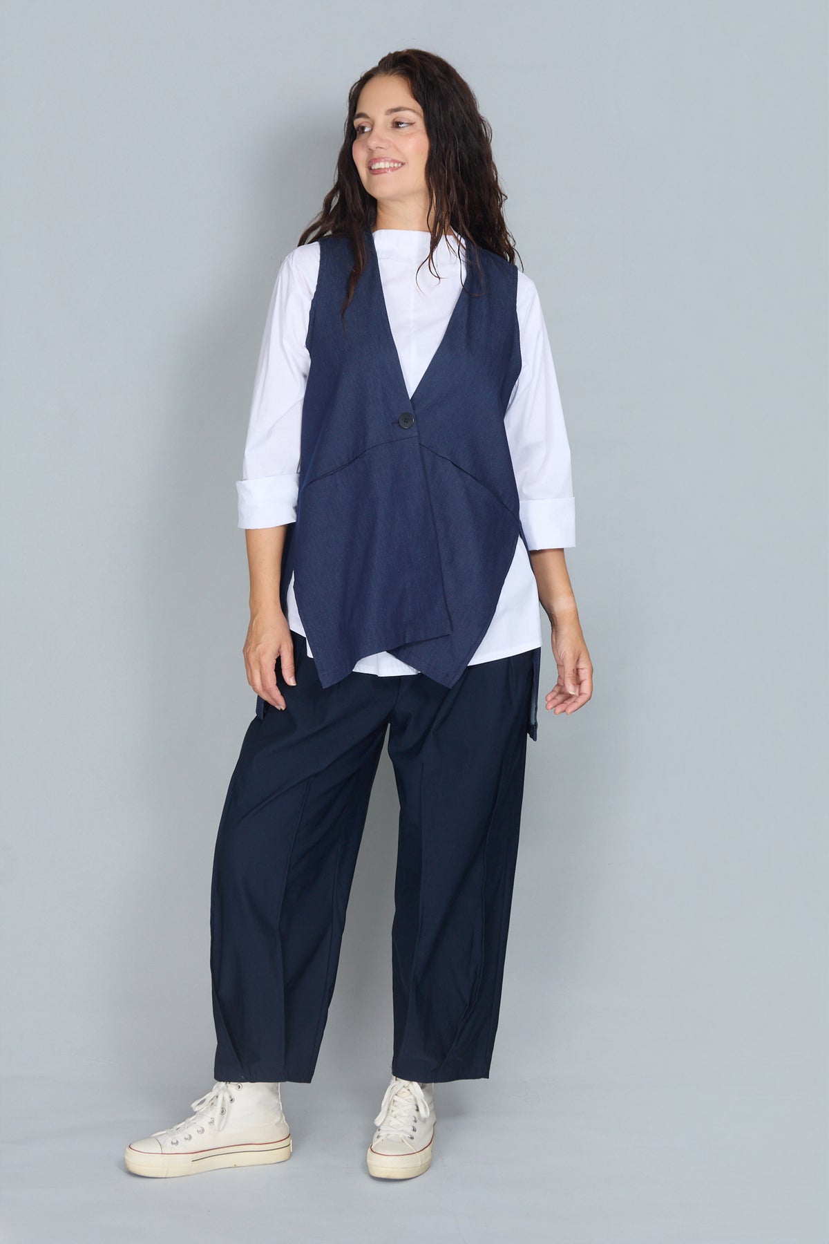 Chaleco Capri Denim