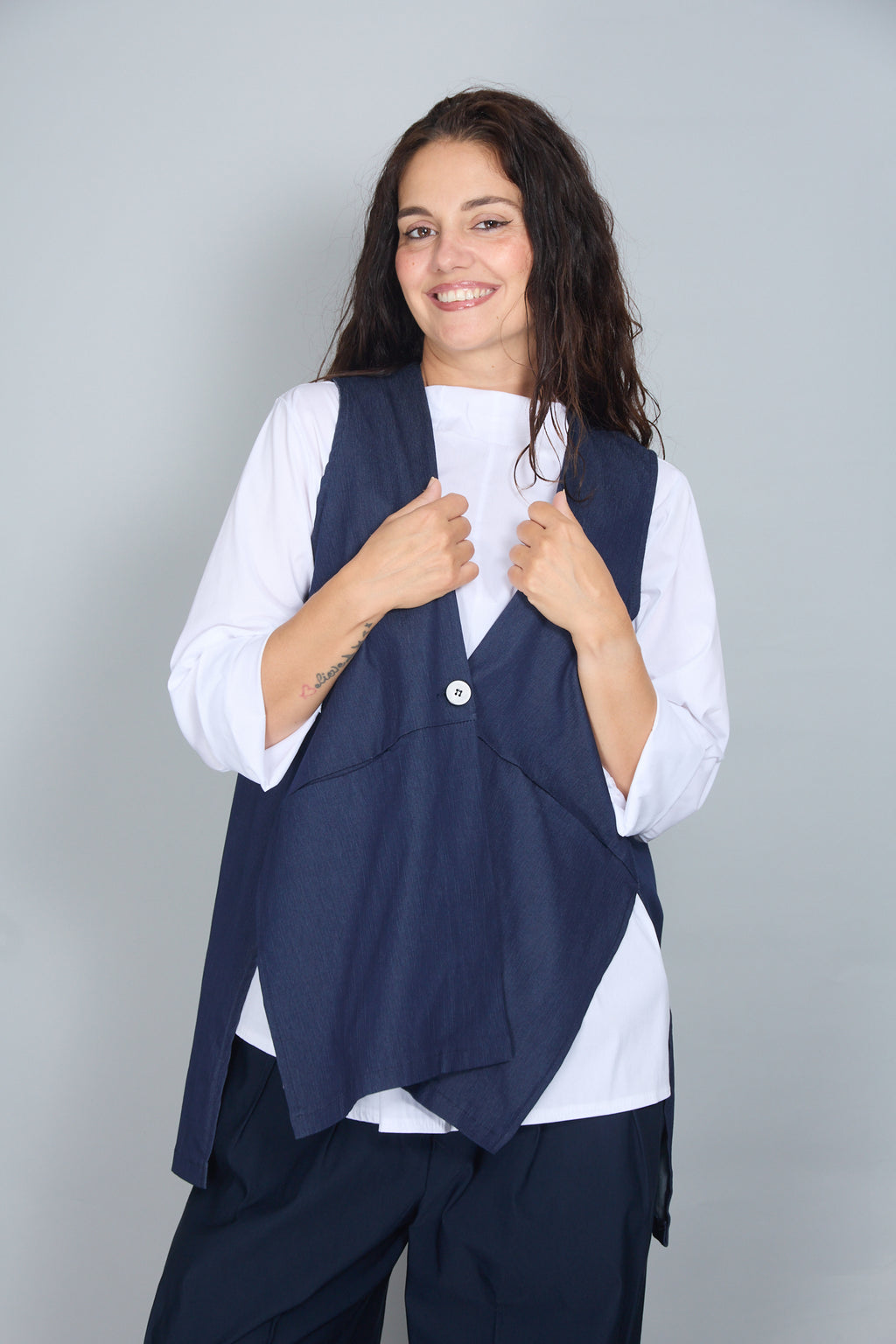 Chaleco Capri Denim