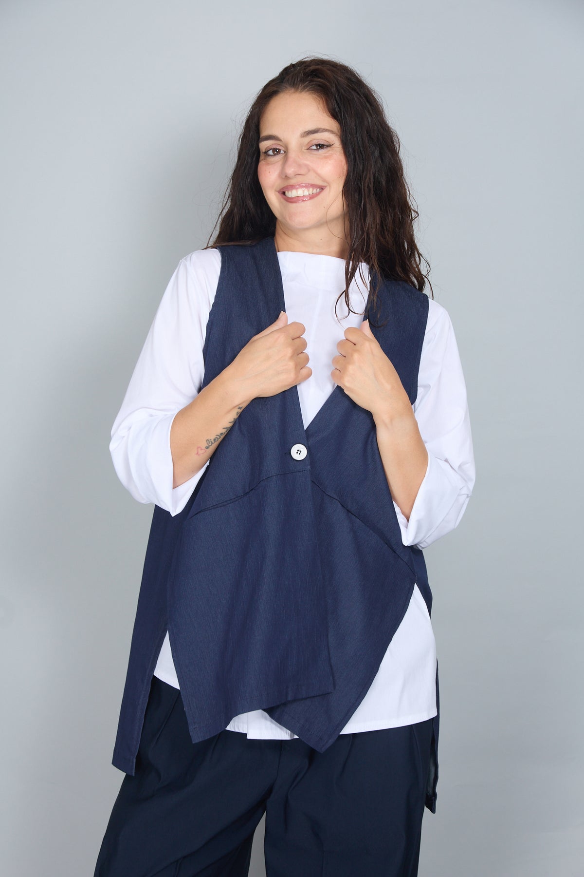 Chaleco Capri Denim