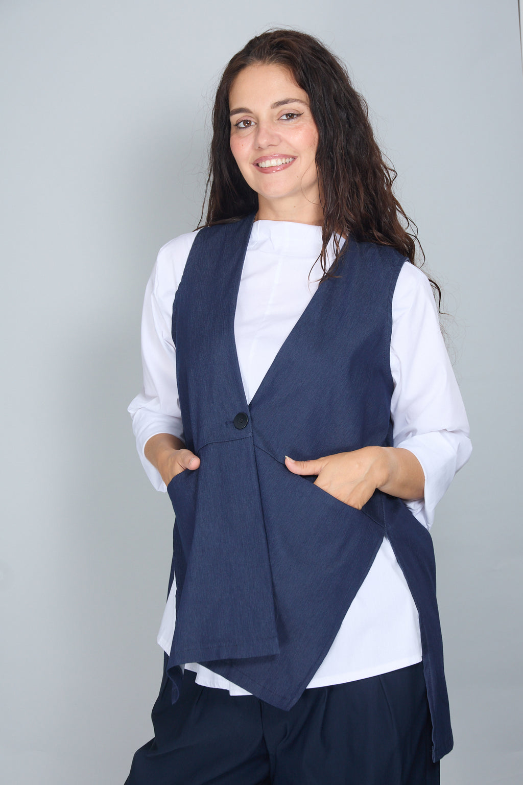 Chaleco Capri Denim