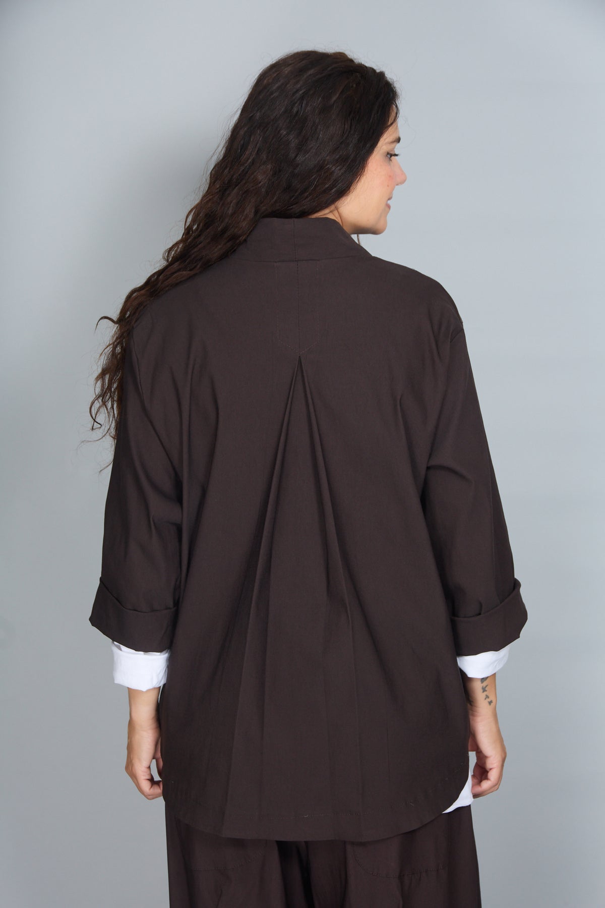 Chaqueta Ambra Marrón Oscuro
