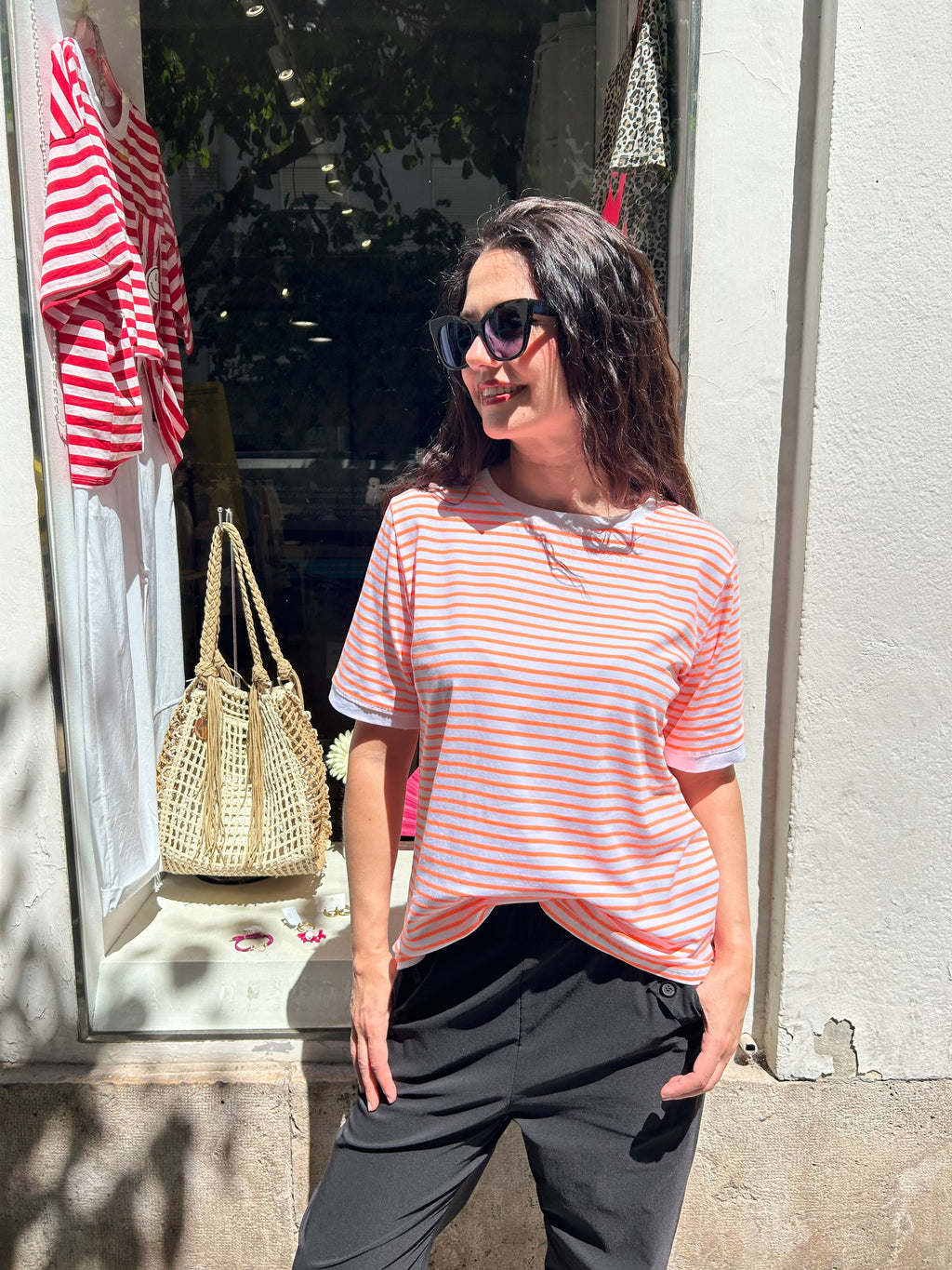 Camiseta Lisa Naranja
