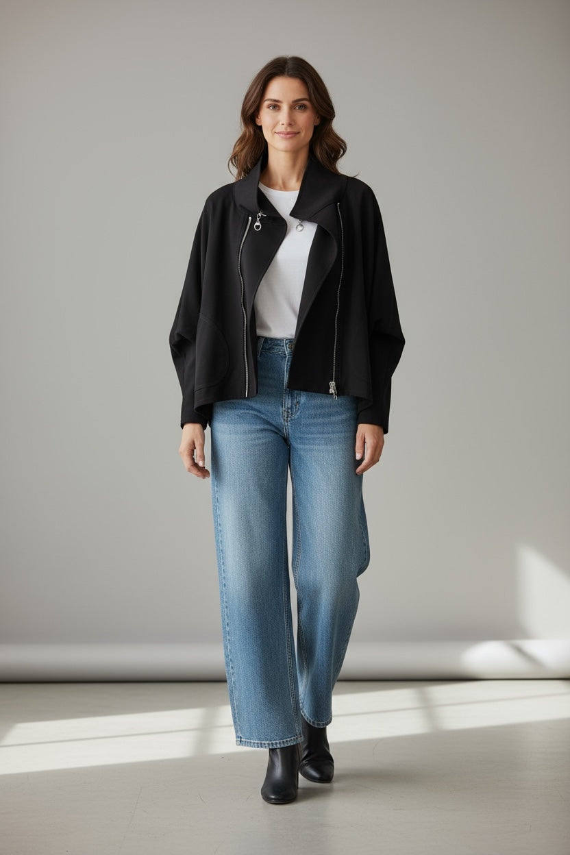 Chaqueta Modelo Dioniso Color Marrón Oscuro