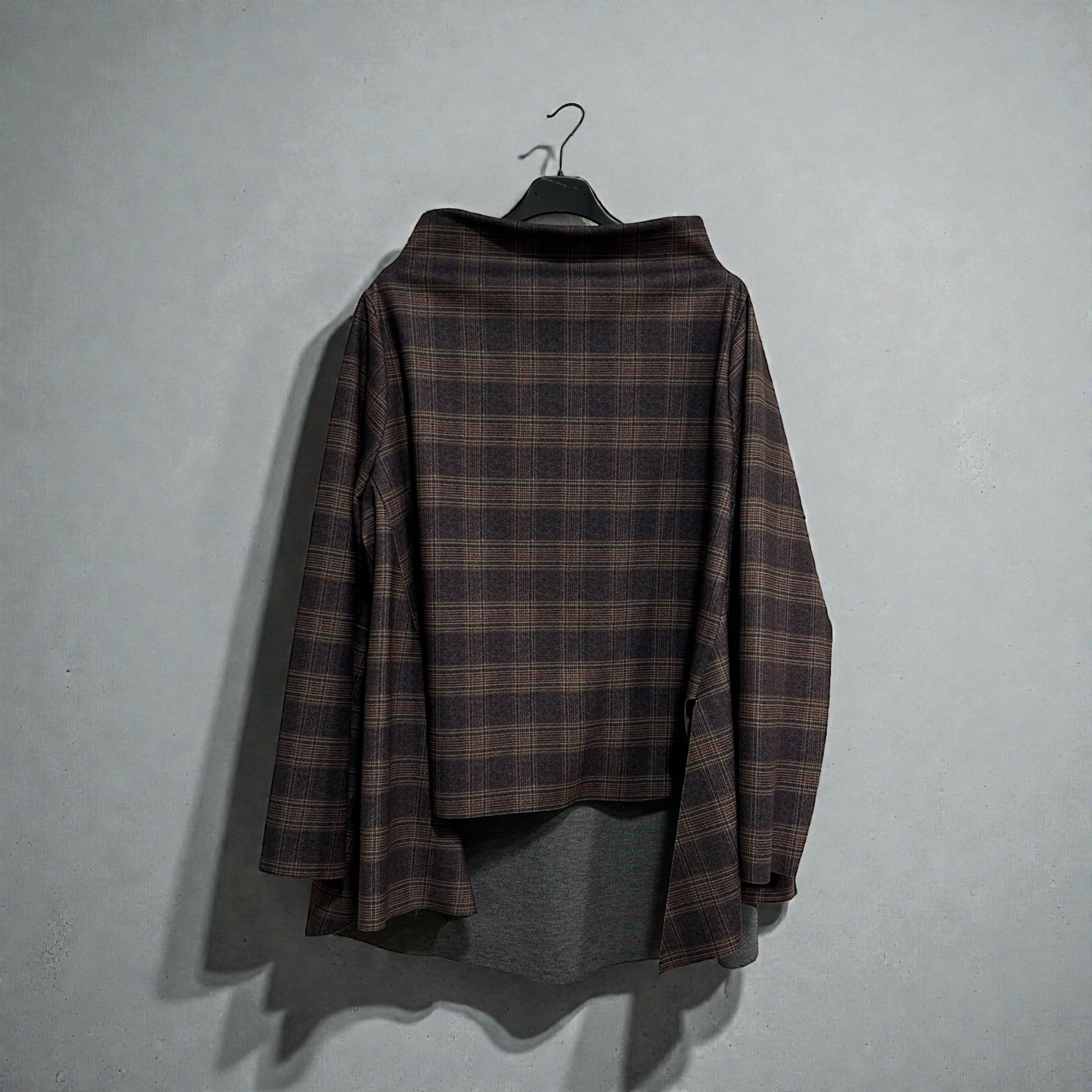 Blusa Lisa Cuadros Grandes